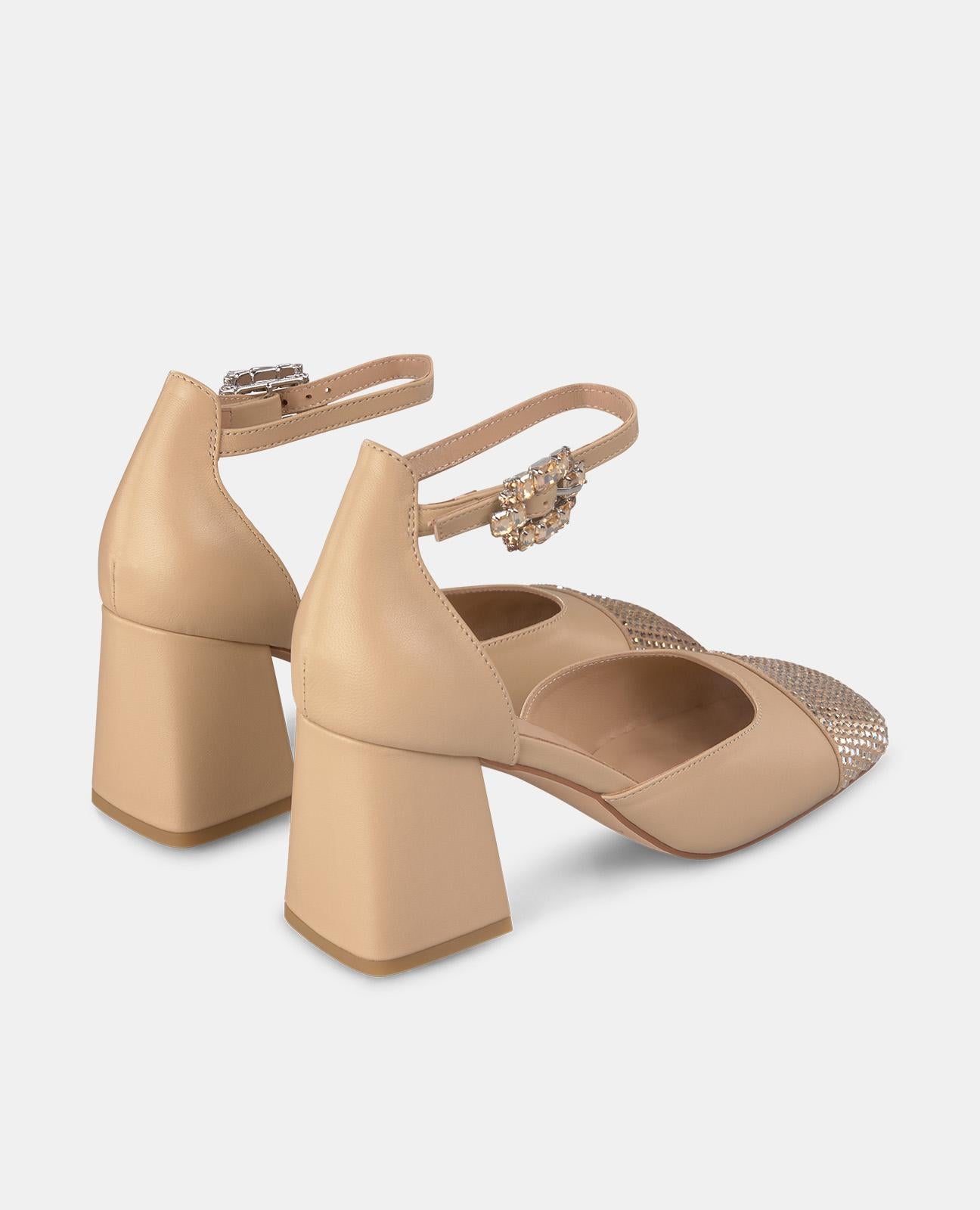 Alma en pena ZAPATO TACÓN HEBILLA JOYA Grandes ahorros
