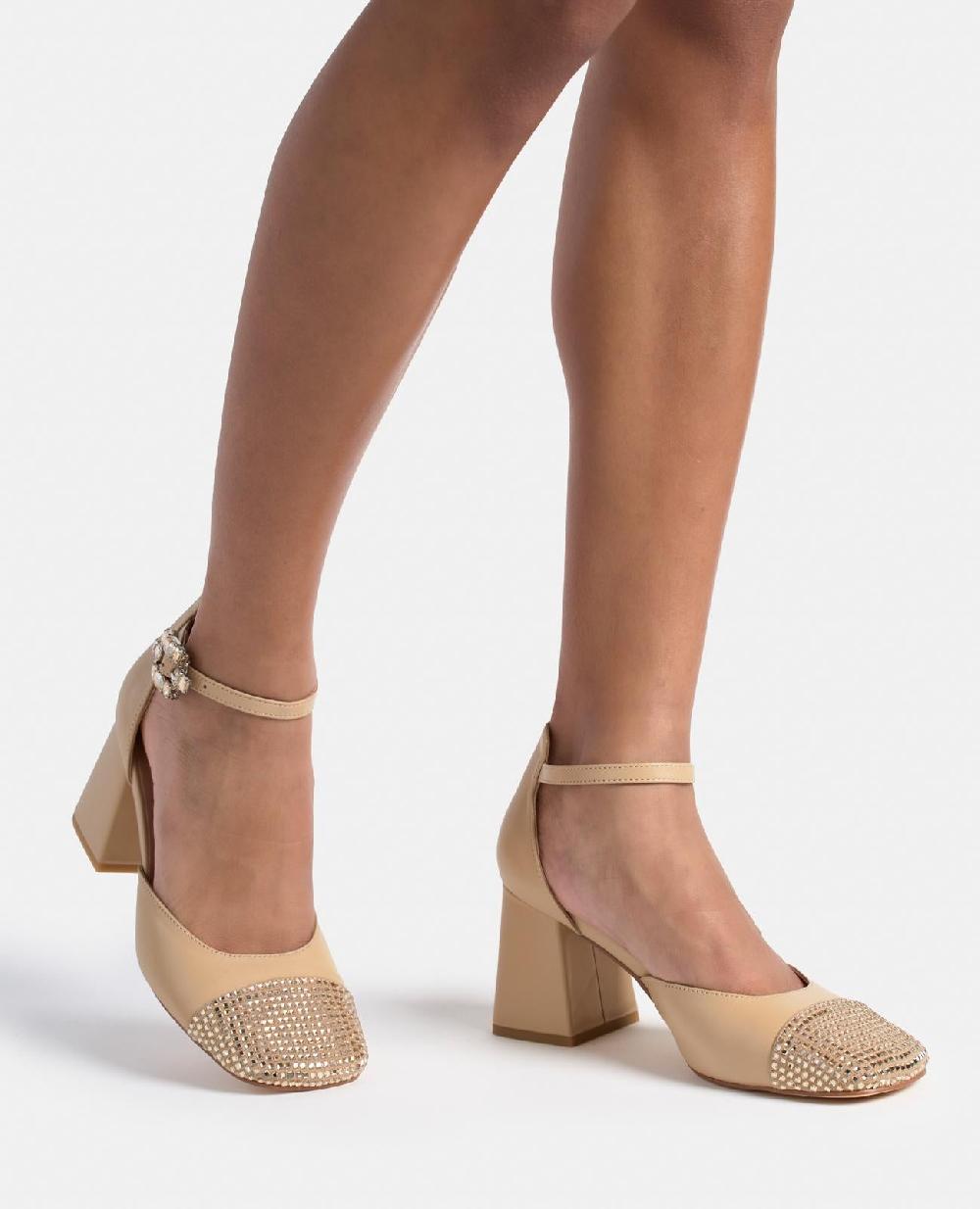 Alma en pena ZAPATO TACÓN HEBILLA JOYA Grandes ahorros