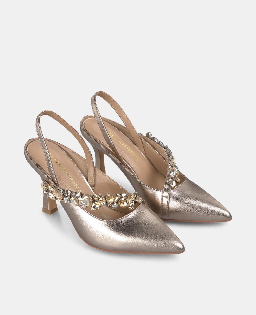 Alma en pena ZAPATO TACÓN DOBLE TIRA Rebajas