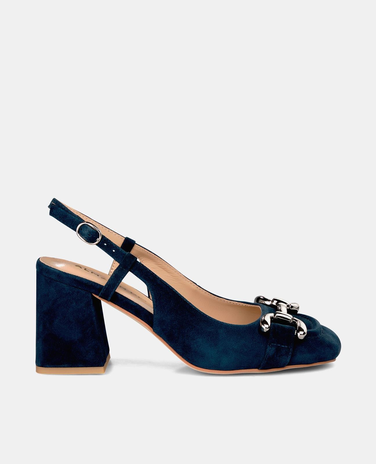 Alma en pena ZAPATO TACÓN CUADRADO HEBILLA Venta caliente