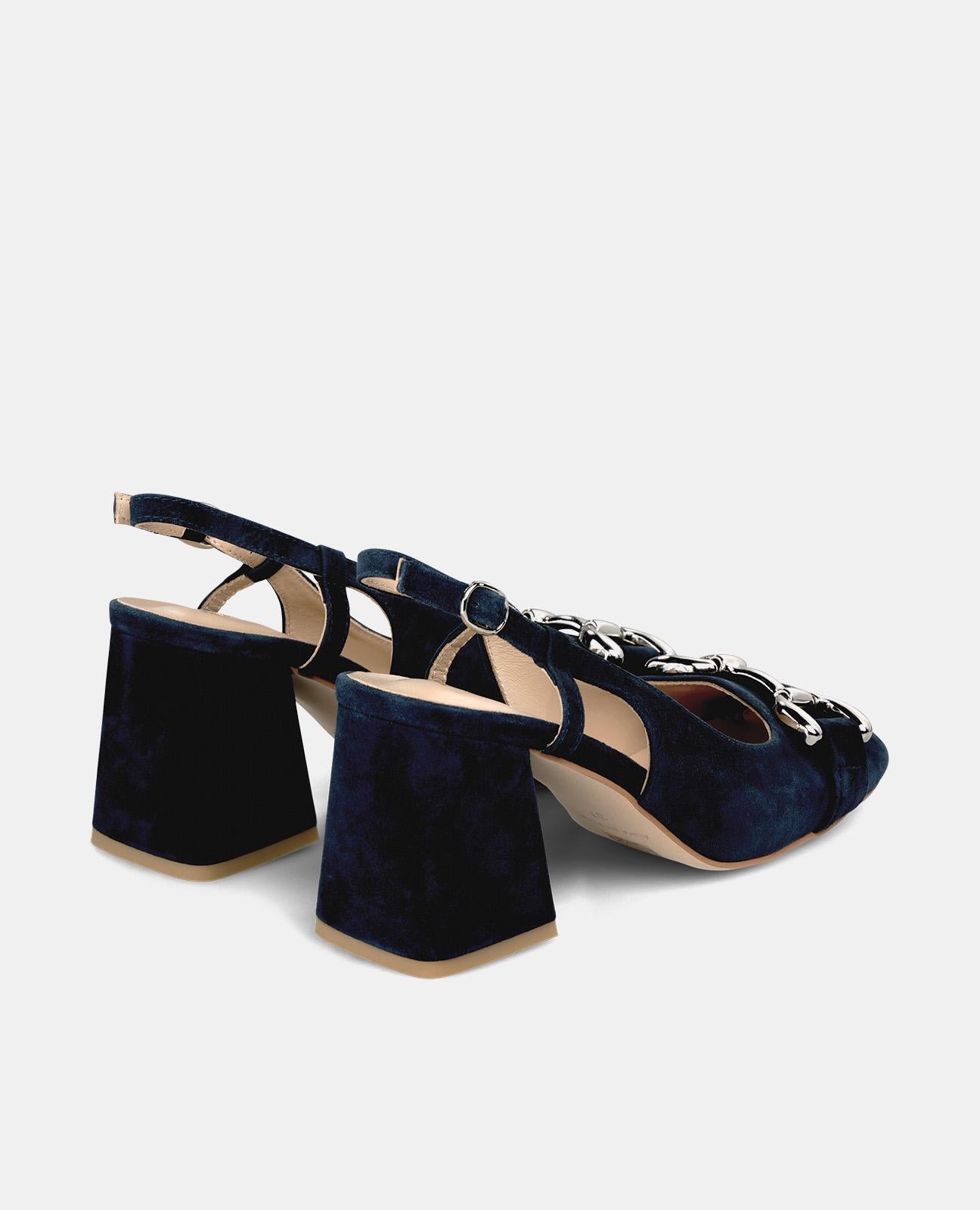 Alma en pena ZAPATO TACÓN CUADRADO HEBILLA Venta caliente