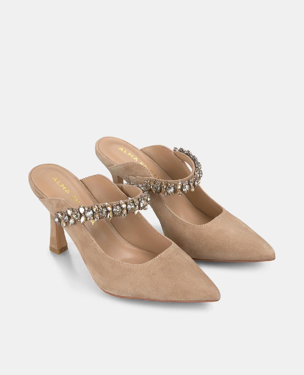 Alma en pena ZAPATO DESTALONADO PEDRERÍA Ventas relámpago