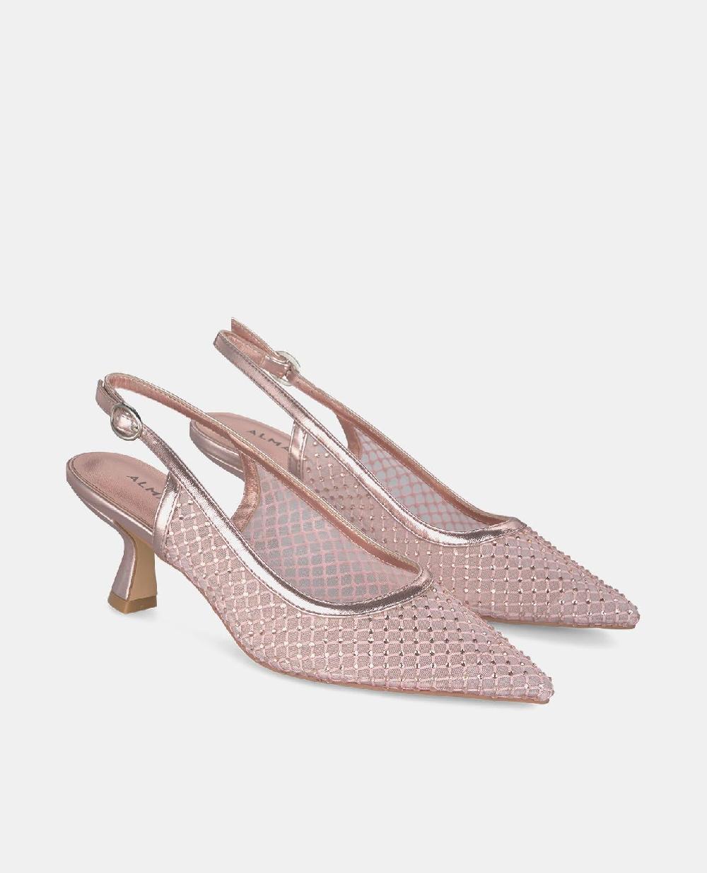 Alma en pena ZAPATO MALLA TACÓN CHUPETE Grandes descuentos