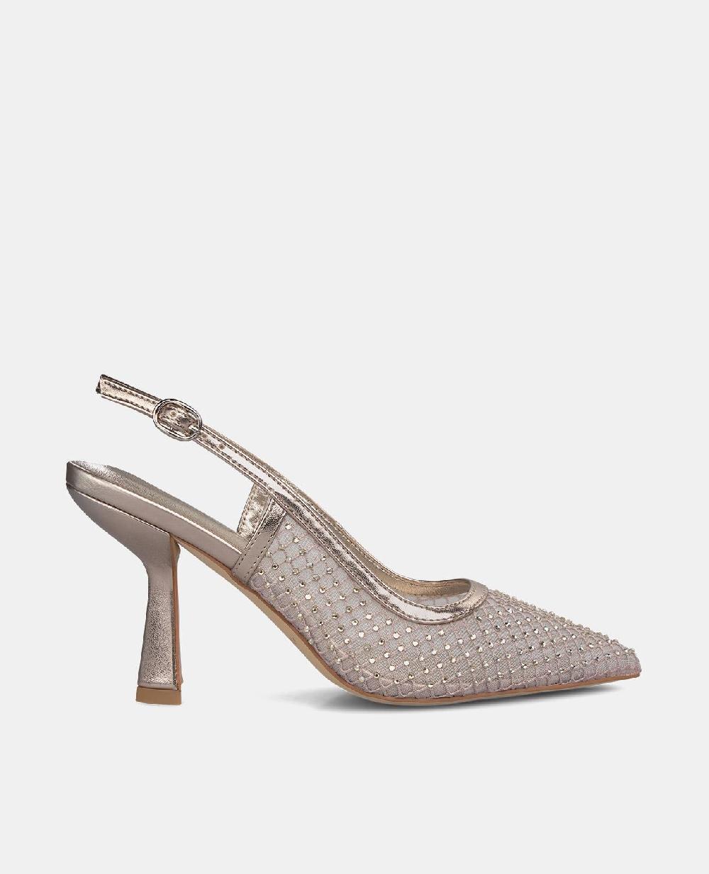 Alma en pena ZAPATO TACÓN MALLA