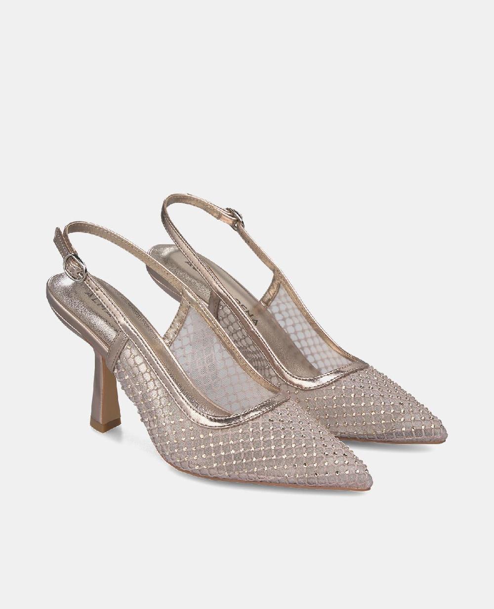 Alma en pena ZAPATO TACÓN MALLA Tienda de fábrica