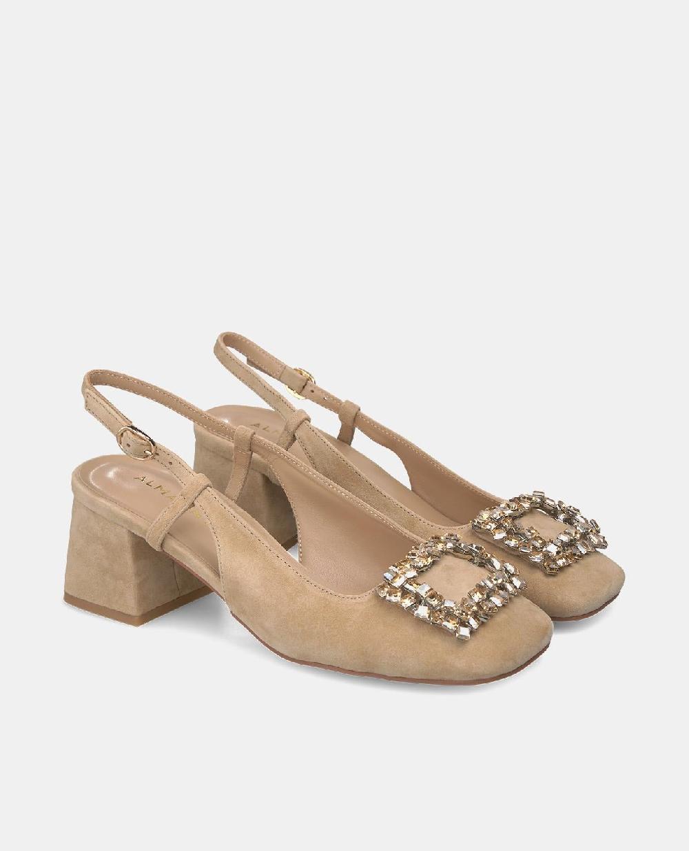 Alma en pena ZAPATO ADORNO CUADRADO Descuentos del mes