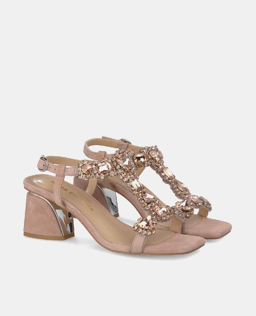 Alma en pena SANDALIA BAJA PEDRERÍA EMPEINE Outlet online