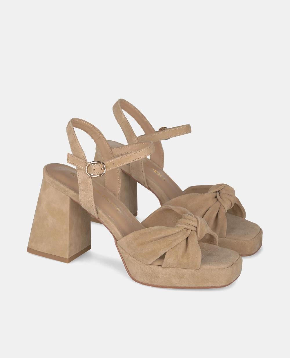 Alma en pena SANDALIA TACÓN NUDO Descuento por venta flash