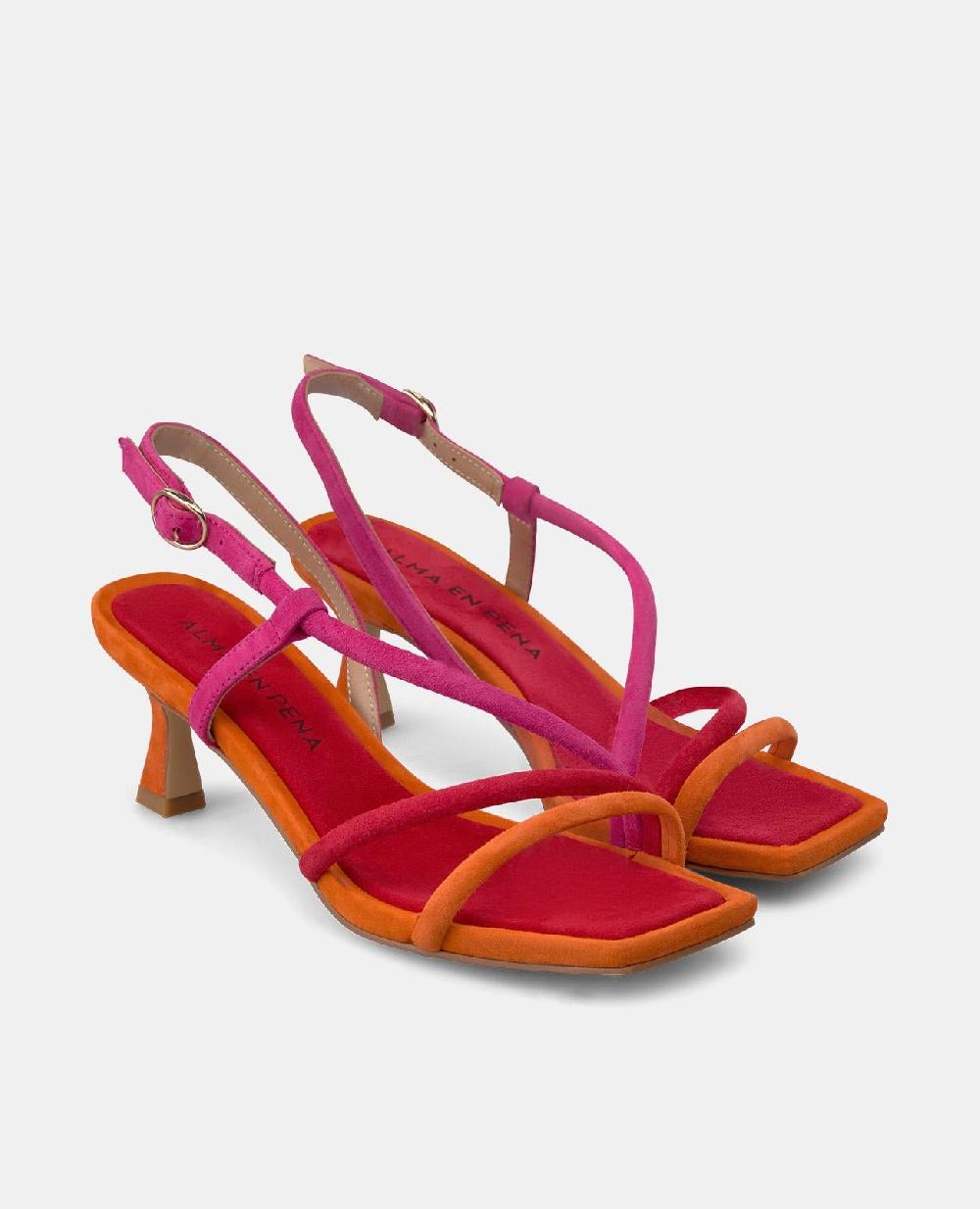 Alma en pena SANDALIA TIRAS MULTICOLOR Outlet online
