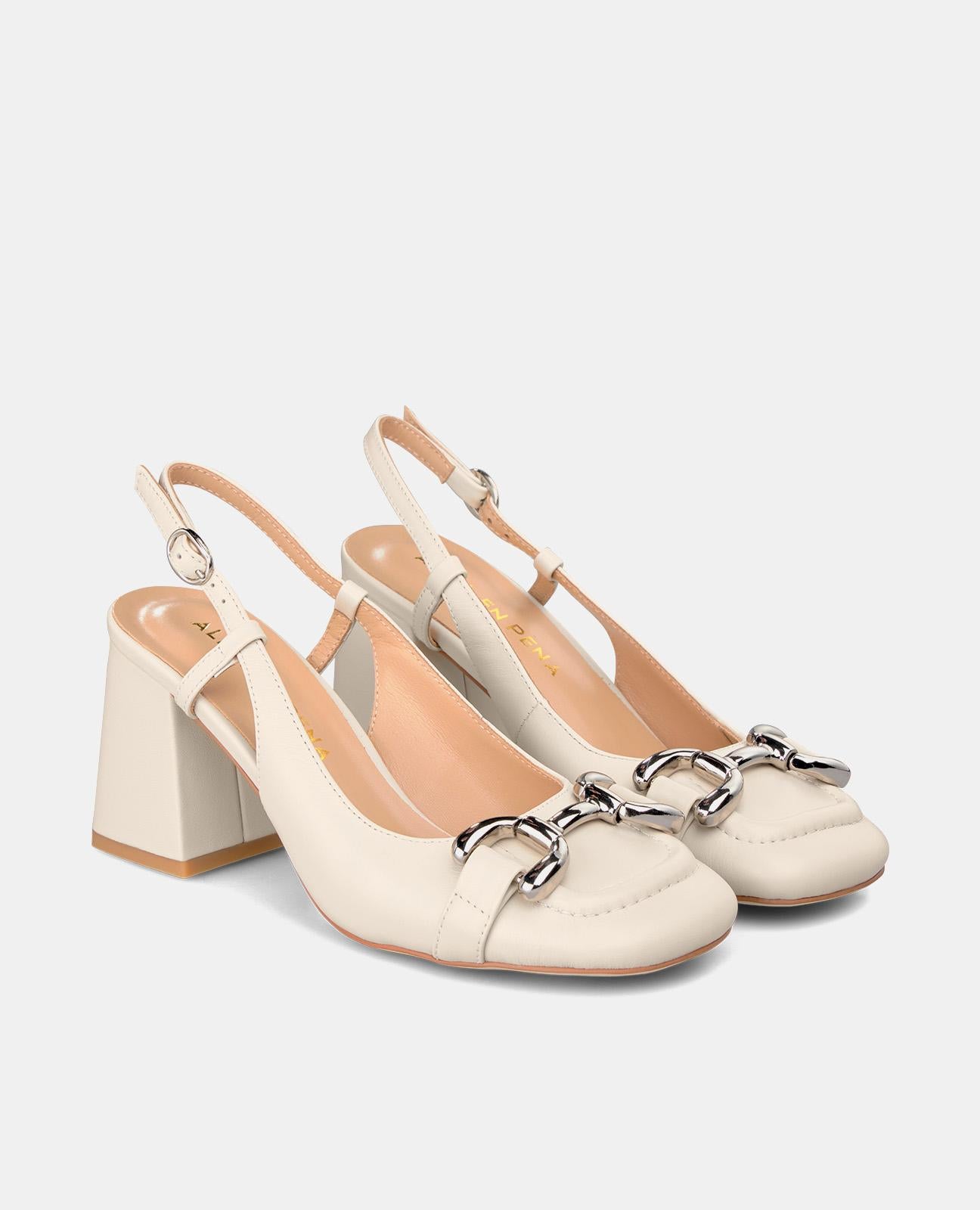 Alma en pena ZAPATO TACÓN CUADRADO HEBILLA Precios de Black Friday