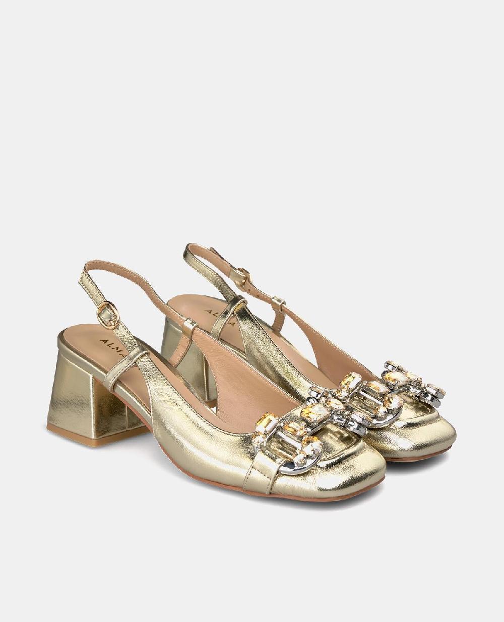 Alma en pena ZAPATO TACÓN CON DETALLE PEDRERÍA Oferta exclusiva