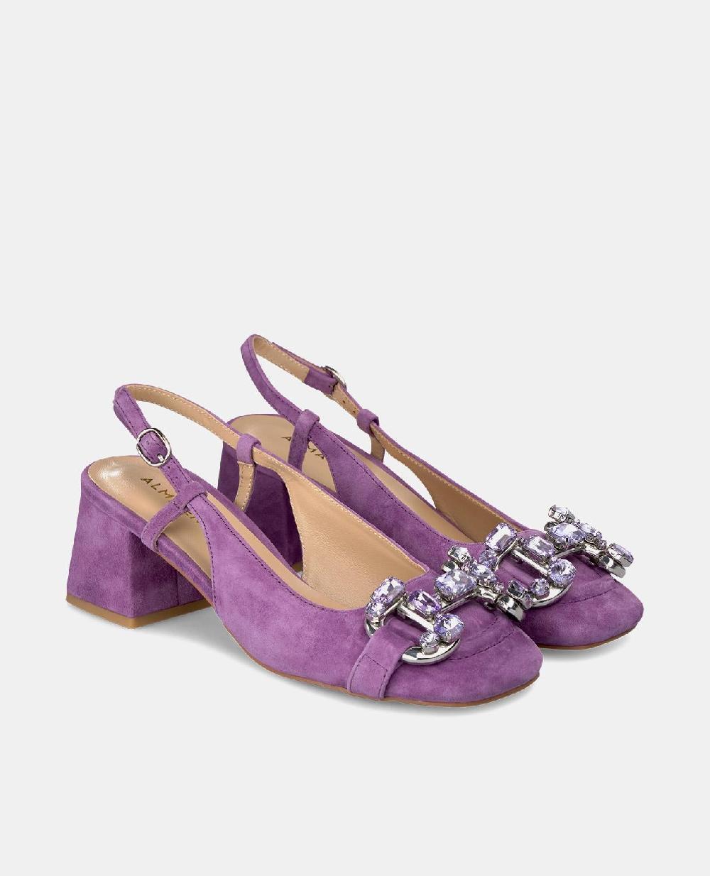 Alma en pena ZAPATO TACÓN CON DETALLE PEDRERÍA Última moda