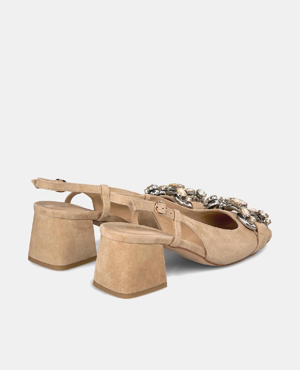 Alma en pena ZAPATO TACÓN CON DETALLE PEDRERÍA Descuento por venta flash