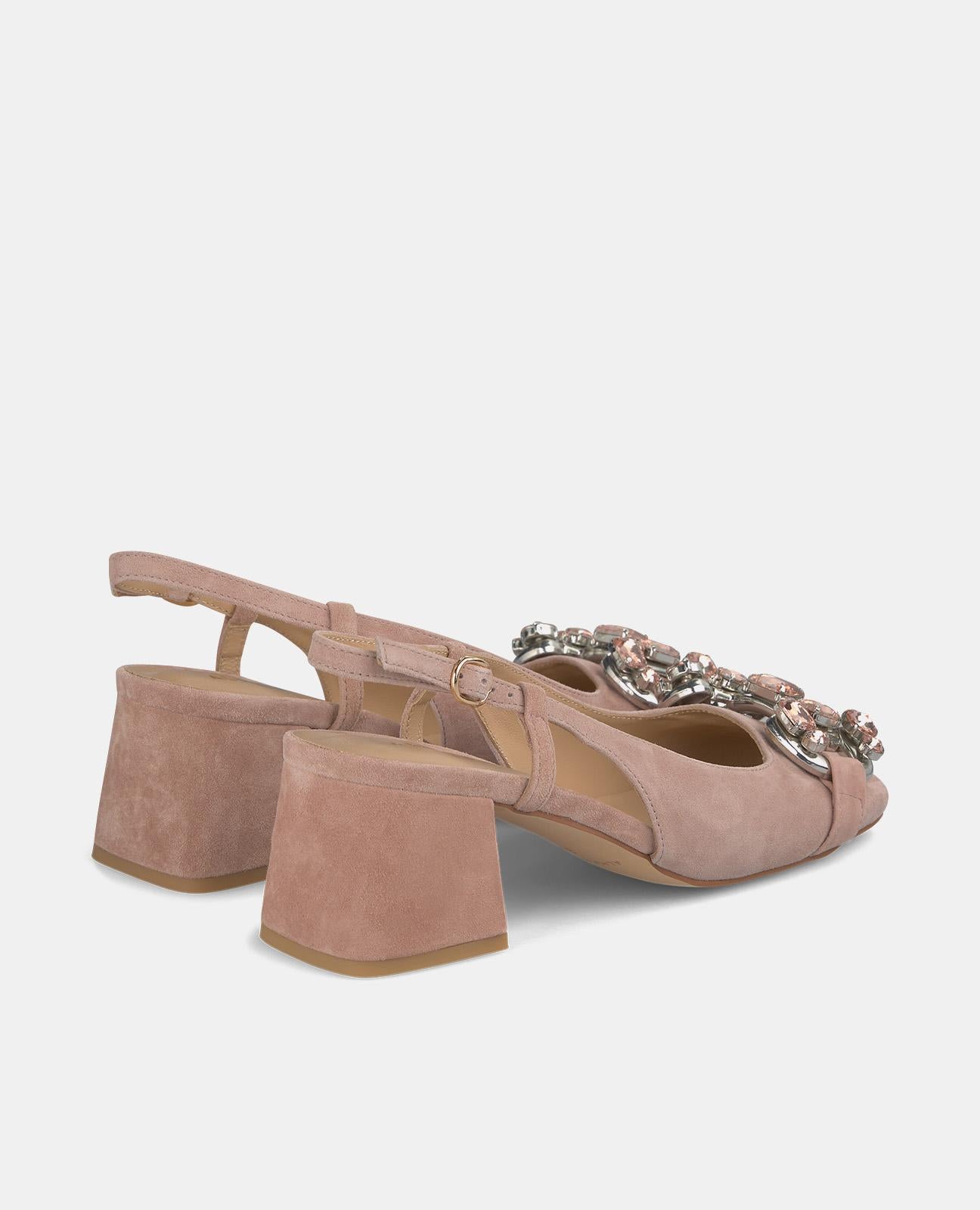 Alma en pena ZAPATO TACÓN CON DETALLE PEDRERÍA Ofertas de temporada