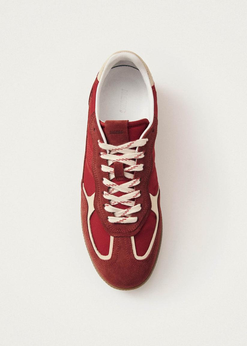 Alohas Tb.490 Rife Zapatillas de Cuero Rojo Brillante Última moda