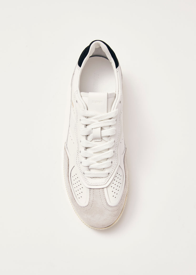 Alohas Tb.490 Zapatillas de Piel Blancas y Negras Rebajas de fin de temporada