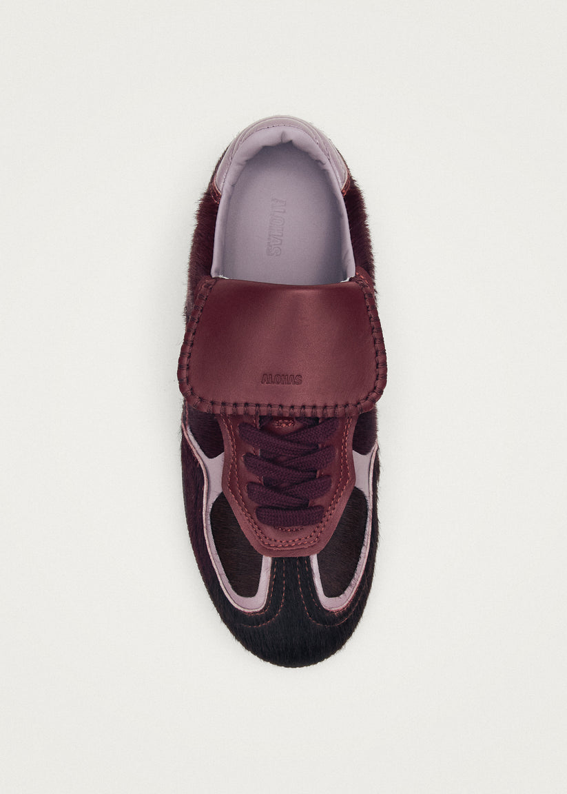 Alohas Tb.490 Club Soft Zapatillas de Cuero Burdeos Outlet