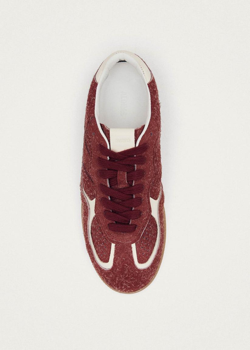 Alohas Tb.490 Rife Suede Fuzzy Zapatillas de Cuero Rojo En oferta
