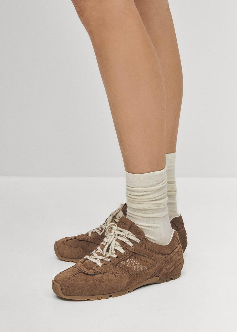 Alohas Tb.56 Suede Zapatillas de Cuero Marrón Mejor oferta