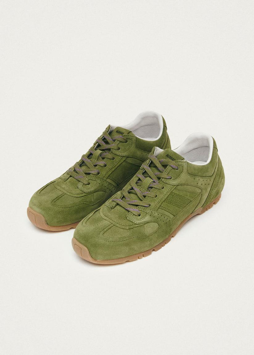 Alohas Tb.56 Suede Zapatillas de Cuero Verde Rebajas online