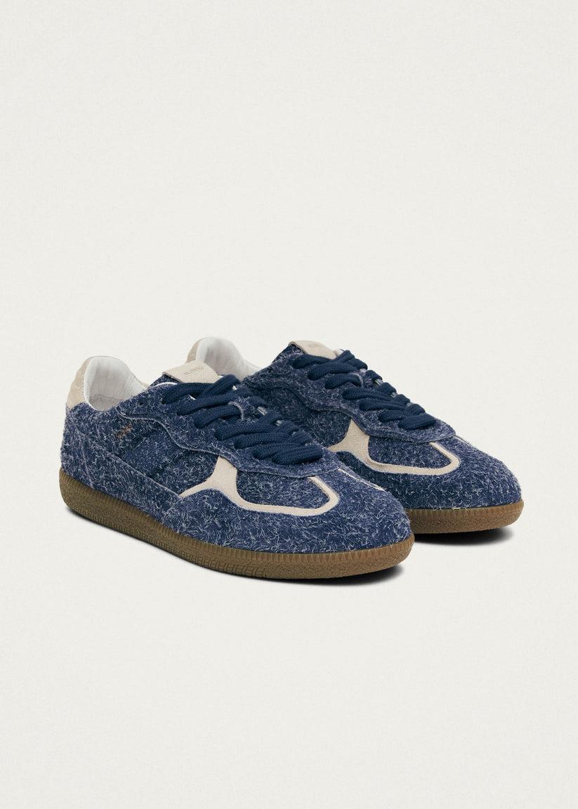 Alohas Tb.490 Rife Suede Fuzzy Zapatillas de Cuero Azul Descuentos del mes
