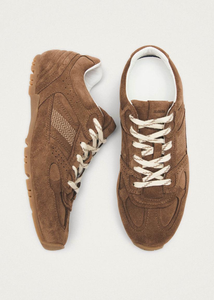 Alohas Tb.56 Suede Zapatillas de Cuero Marrón En línea