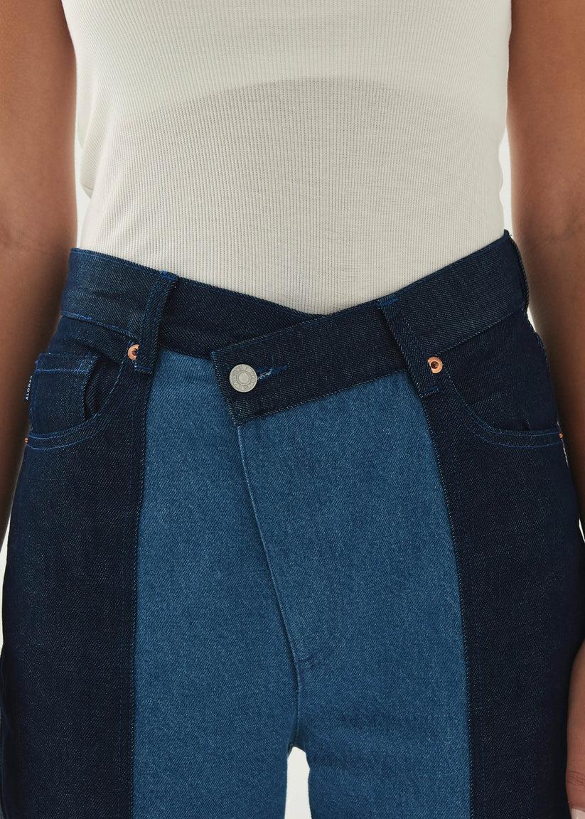 Alohas Kansas Bicolor Indigo Denim Trousers Rebajas top