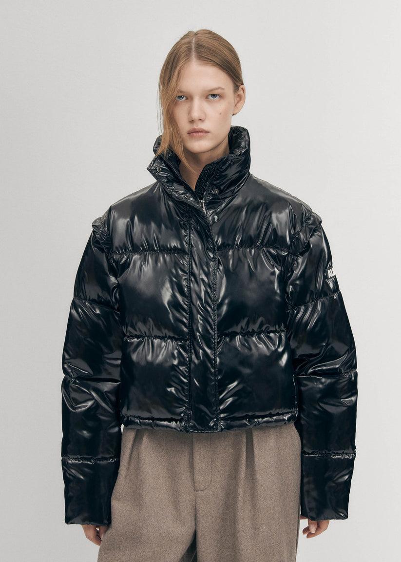 Alohas Chicago Chaqueta Acolchada Negra Envío gratis