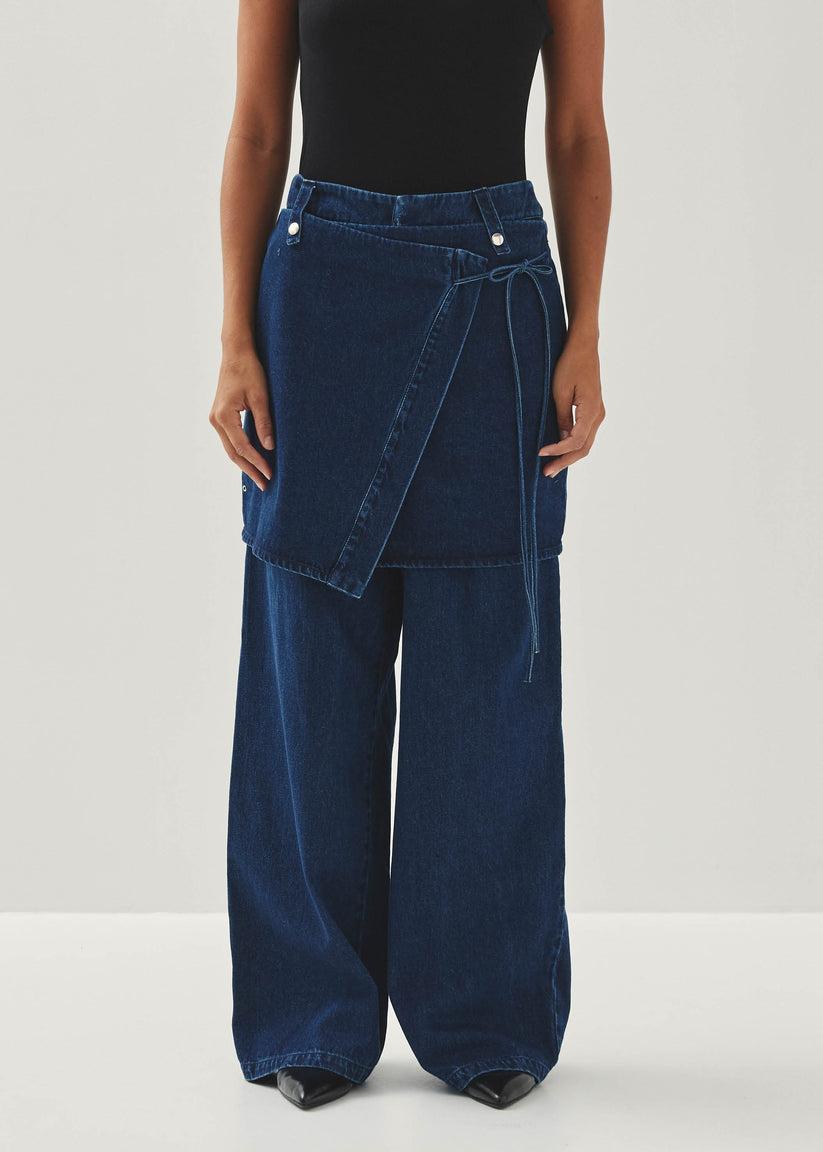 Alohas Liliana Jeans en Denim Azul ÚLTIMAS EDICIONES