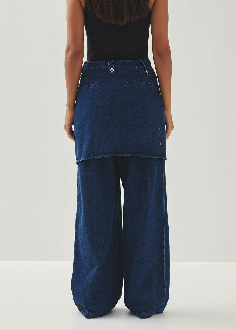 Alohas Liliana Jeans en Denim Azul ÚLTIMAS EDICIONES