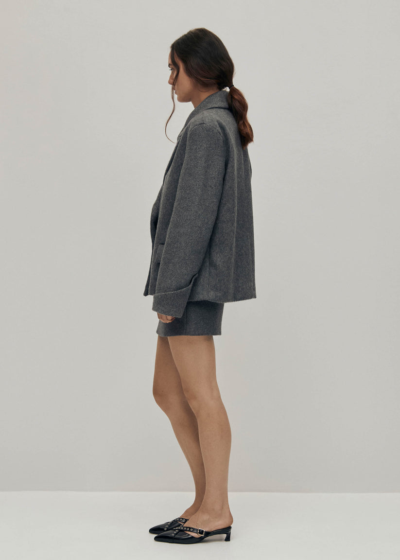 Alohas Mei Chaqueta de Lana Gris Último día