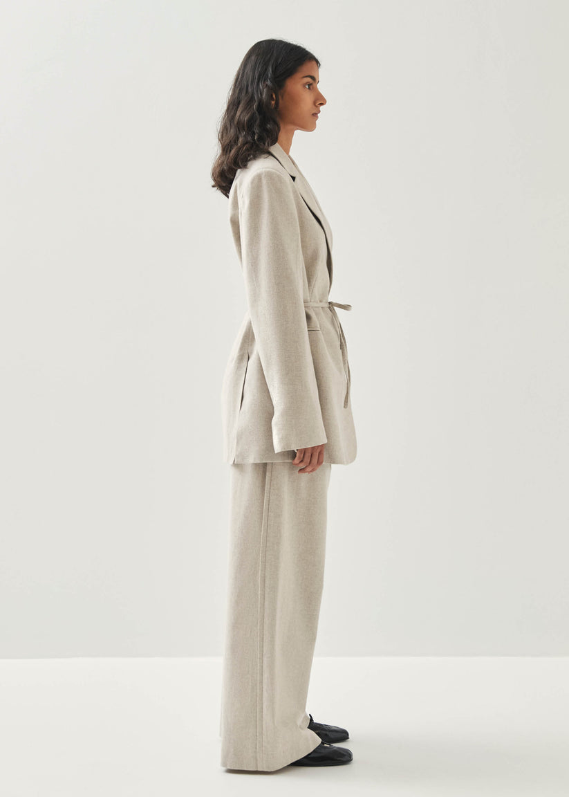 Alohas Very Blazer Color Crema Superdescuento