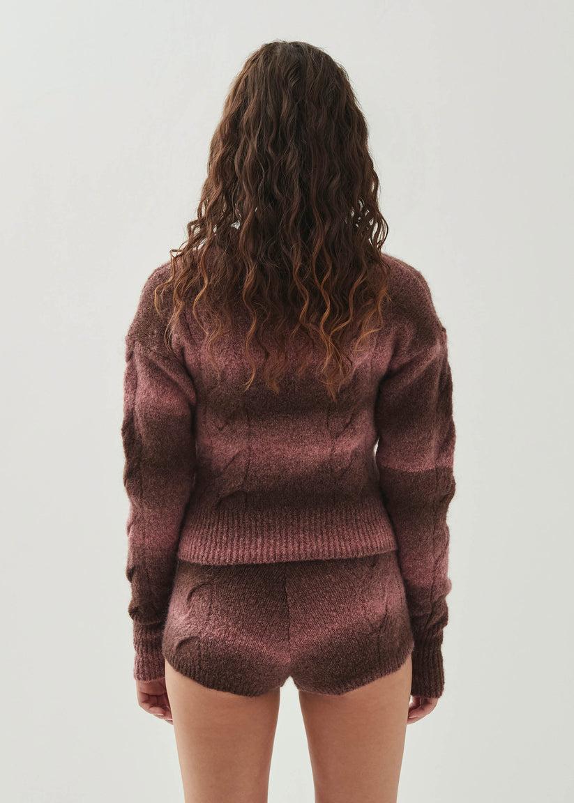 Alohas Aspen Jersey Rosa de Punto Envío internacional gratuito