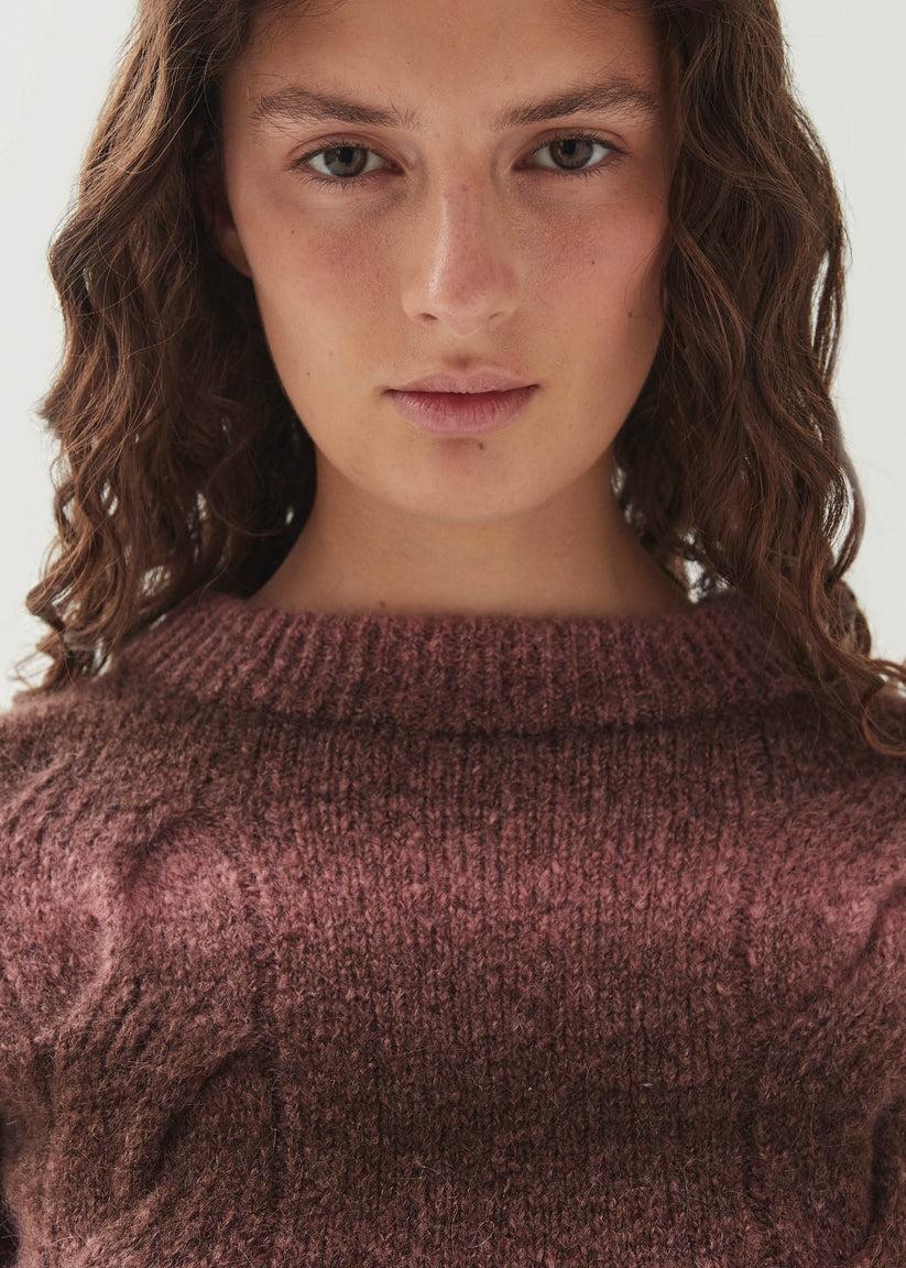Alohas Aspen Jersey Rosa de Punto Envío internacional gratuito