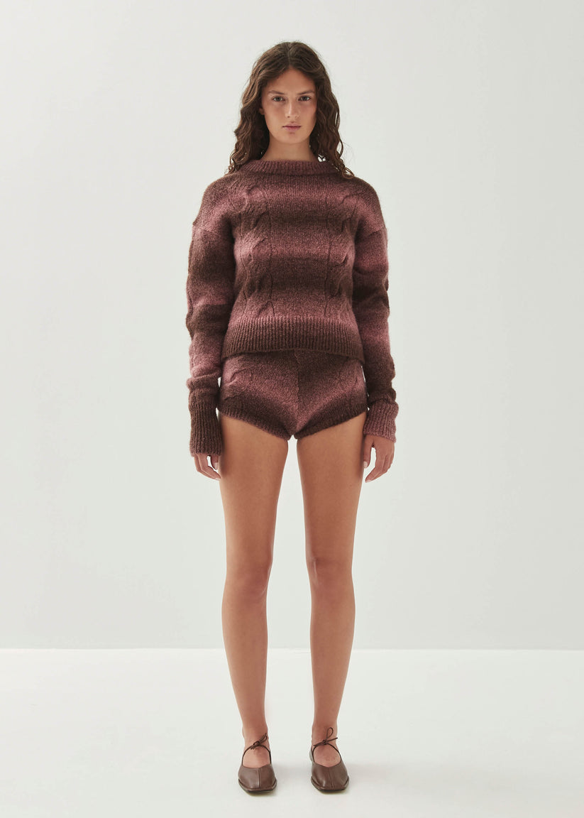 Alohas Aspen Jersey Rosa de Punto Envío internacional gratuito