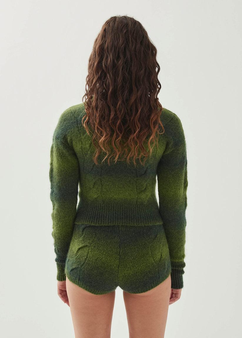 Alohas Monte Shorts de Punto Verdes Libre de impuestos