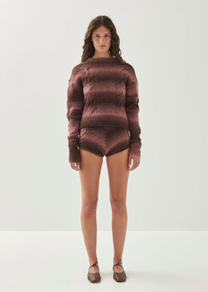 Alohas Monte Shorts de Punto Rosas Descuentos del mes