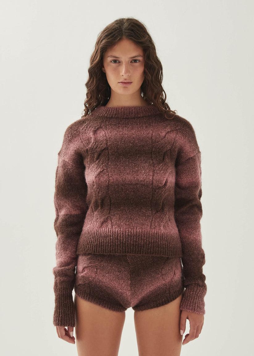 Alohas Monte Shorts de Punto Rosas Descuentos del mes