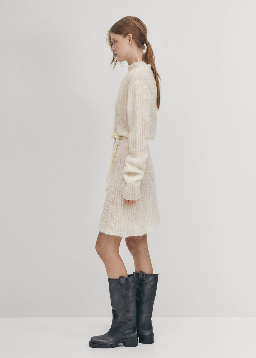 Alohas Selene Vestido Color Crema Oferta exclusiva