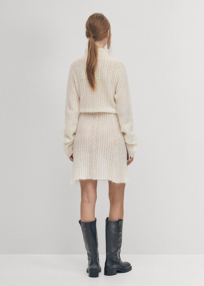 Alohas Selene Vestido Color Crema Oferta exclusiva
