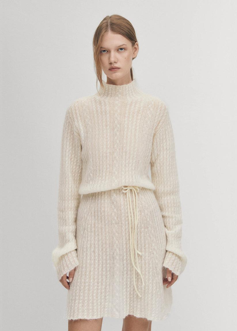 Alohas Selene Vestido Color Crema Oferta exclusiva