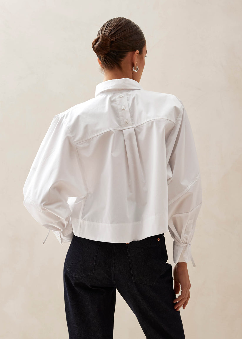 Alohas Adara White Shirt Última moda
