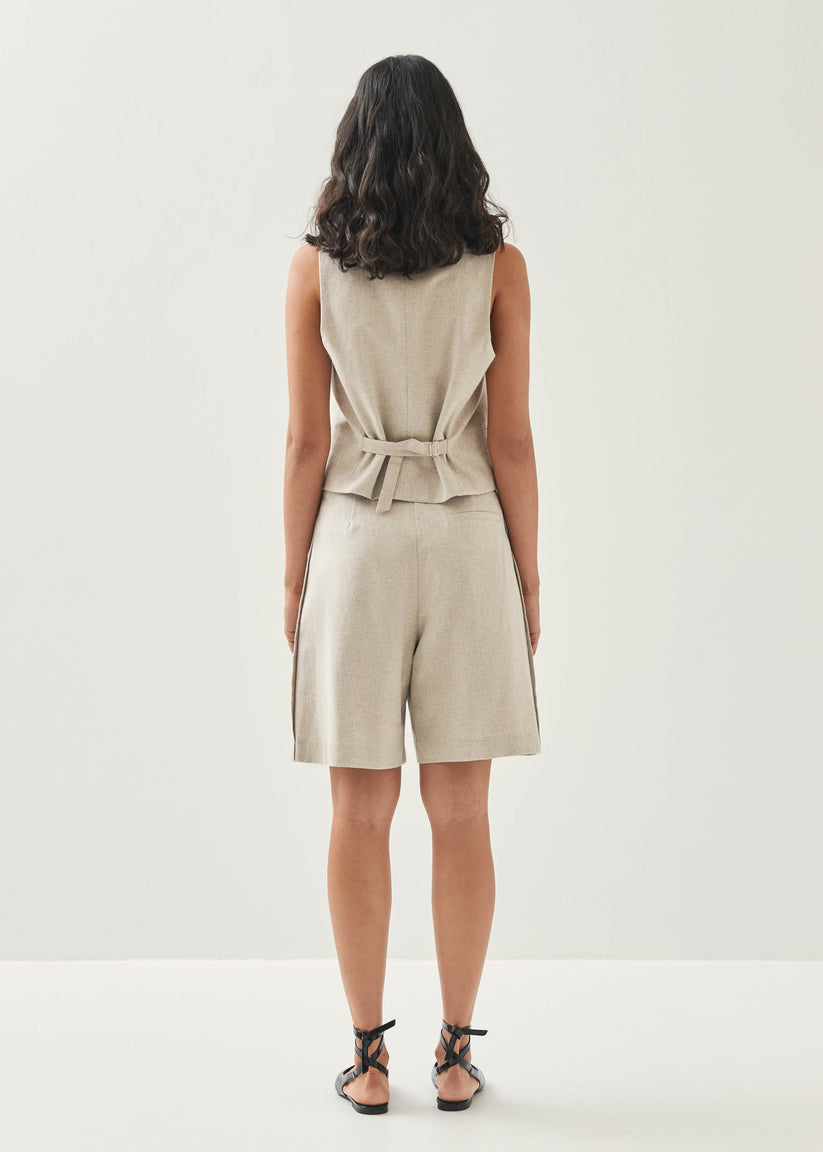 Alohas Niselle Cream Shorts Descuento por venta flash