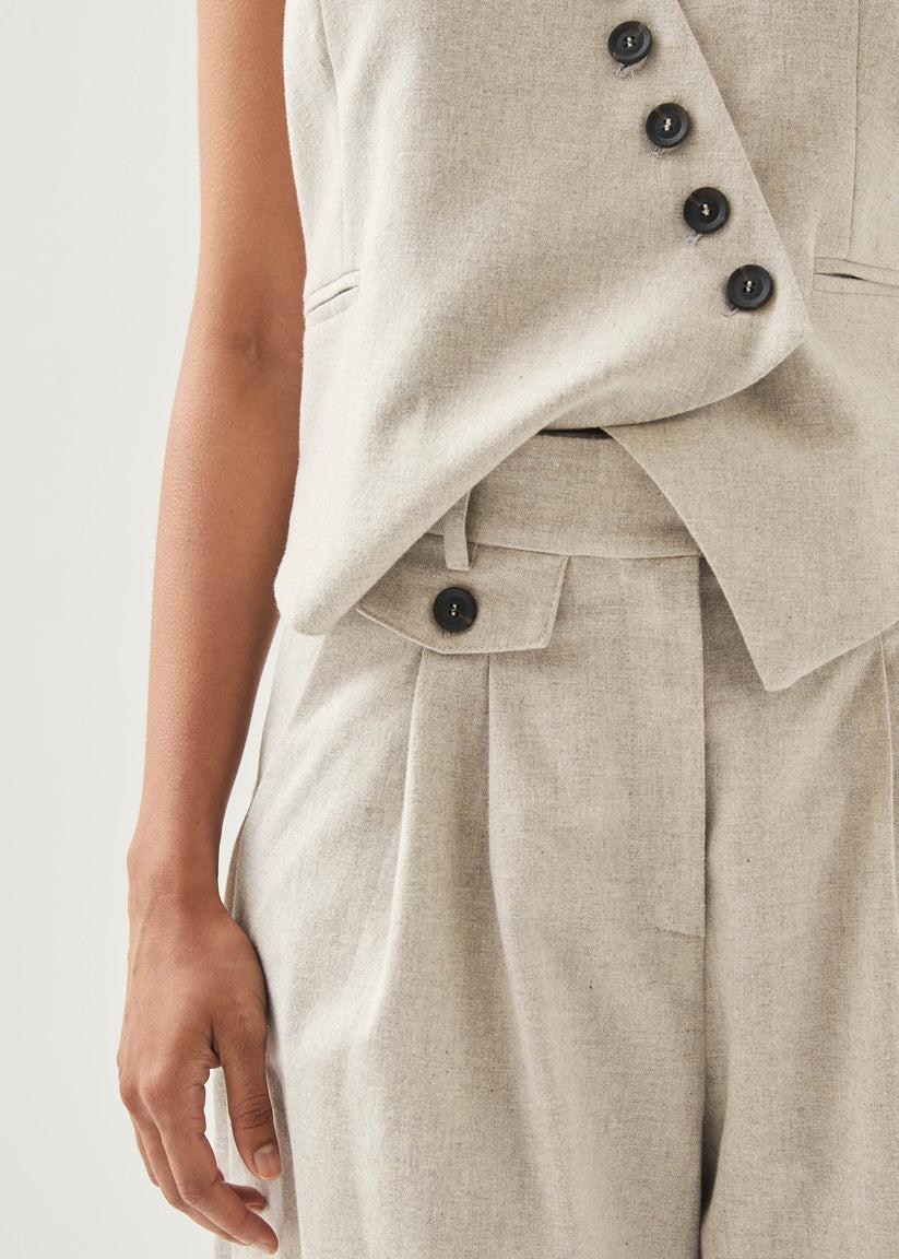 Alohas Niselle Cream Shorts Descuento por venta flash
