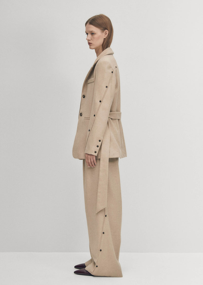 Alohas Beth Blazer Beige Ofertas especiales