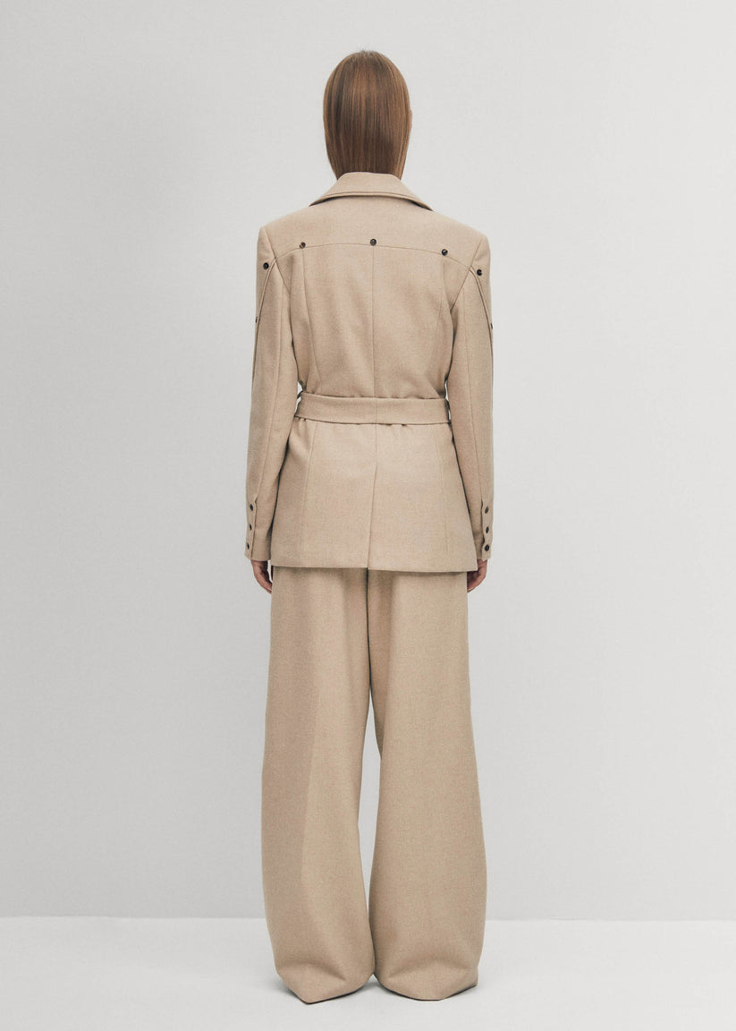 Alohas Beth Blazer Beige Ofertas especiales