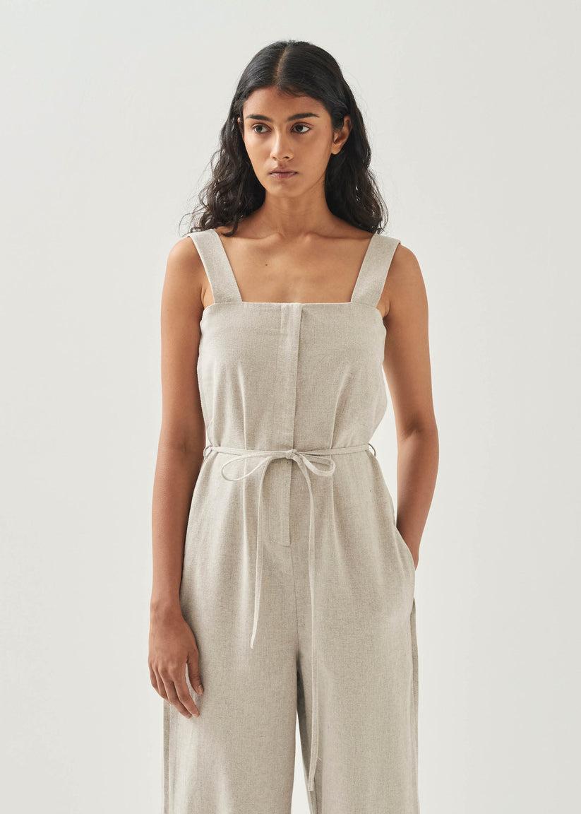 Alohas Inguer Cream Jumpsuit Precio ultrabajo