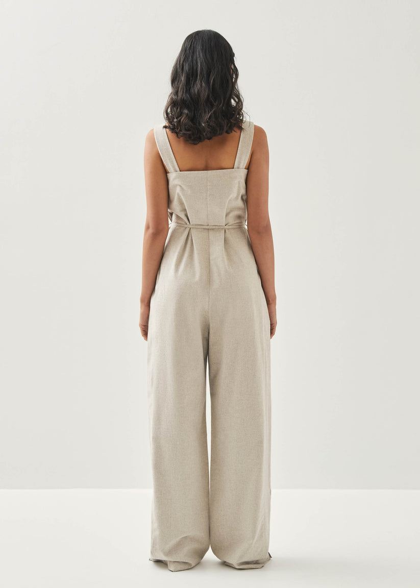 Alohas Inguer Cream Jumpsuit Precio ultrabajo