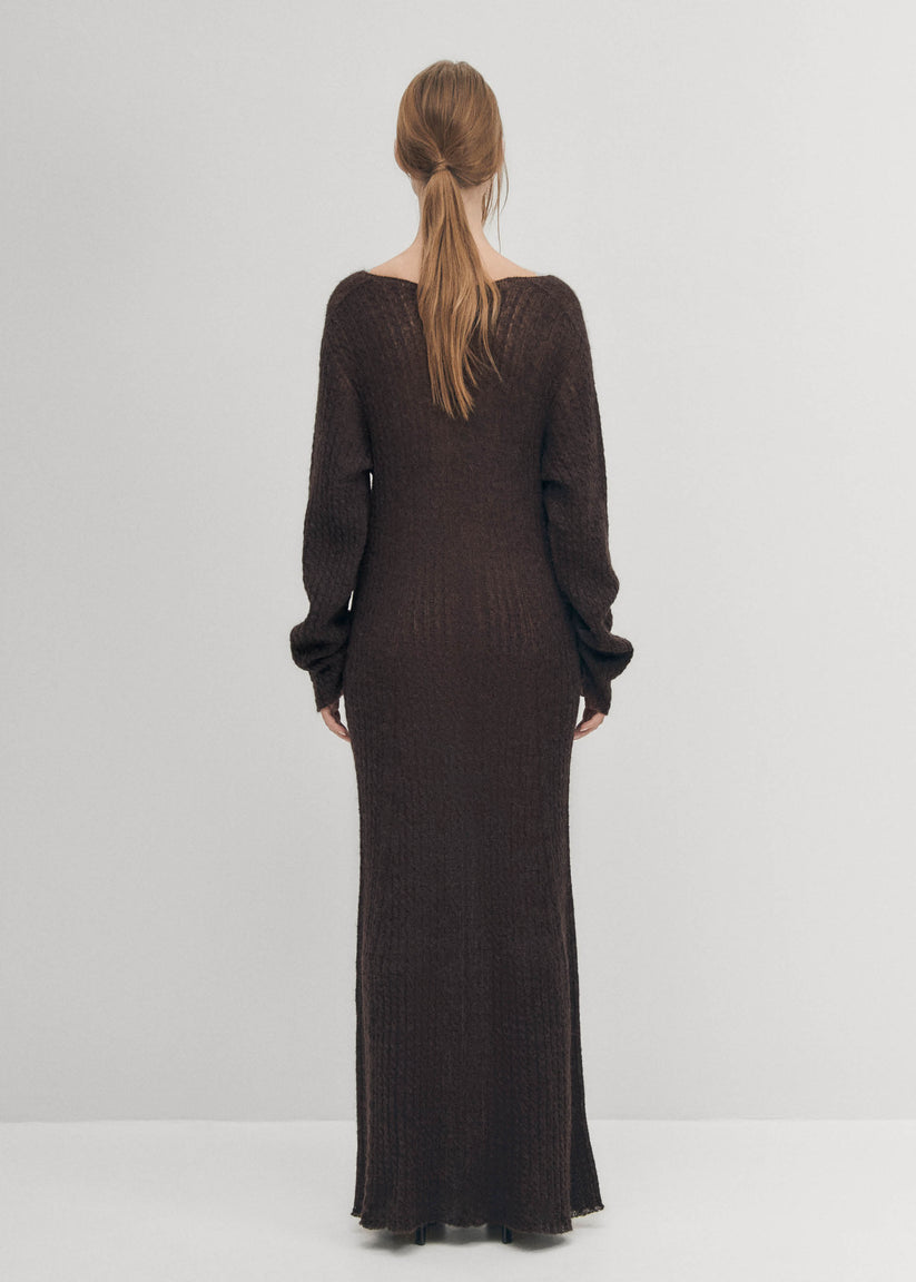 Alohas Triza Vestido Marrón 2025
