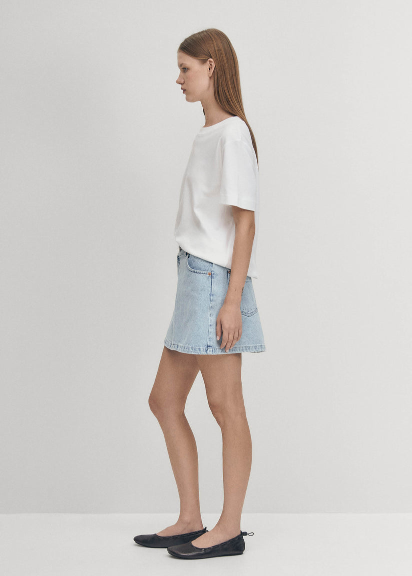 Alohas Boston Falda Vaquera Azul Rebajas de fábrica